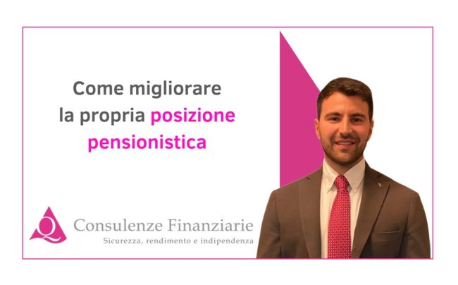 migliorare posizione pensionistica 082024