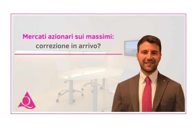 Mercati azionari sui massimi correzione in arrivo sito